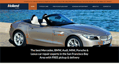Desktop Screenshot of hollandcarcare.com